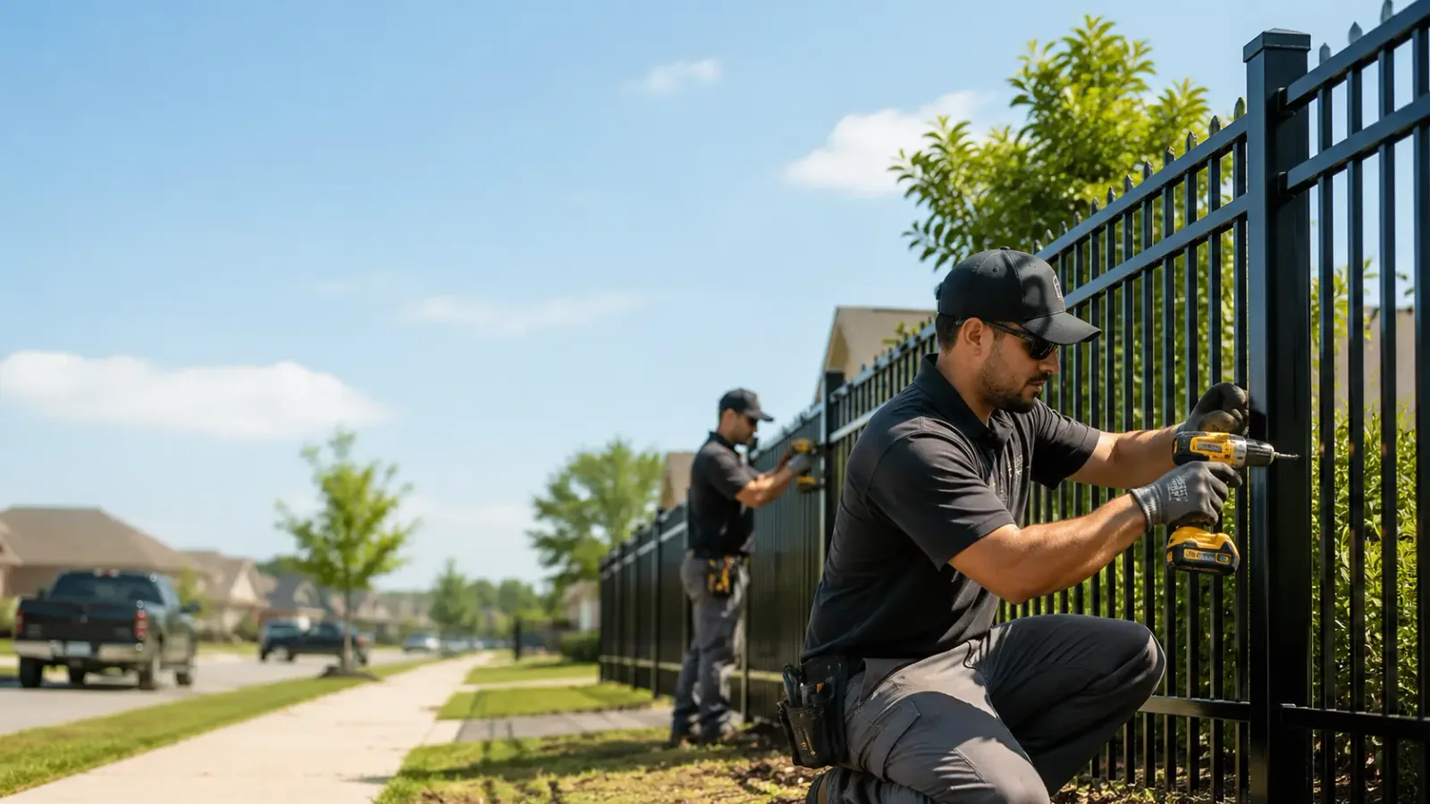 Metal Fence Installation in Good Thunder, MN